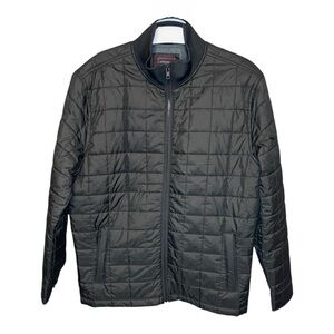 UNTUCKit Men’s Puffer Jacket Black Large